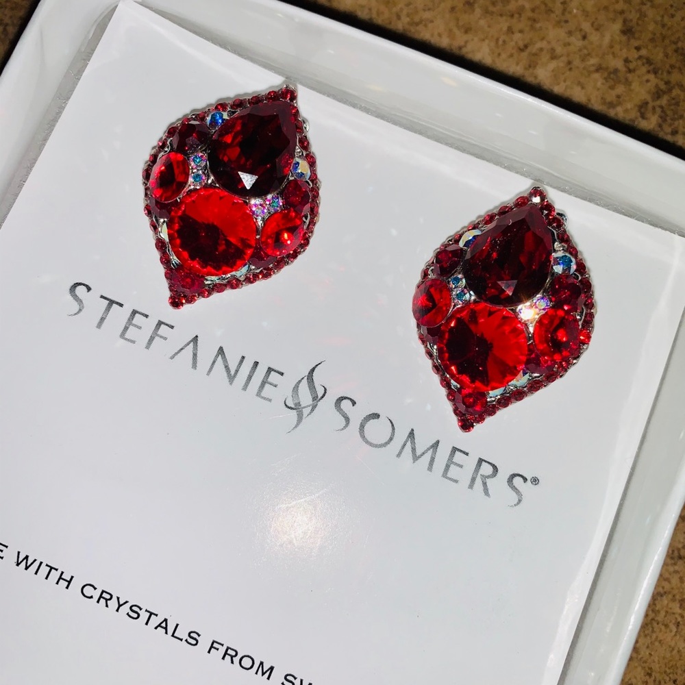 Custom Stefanie Somers Clip Earrings style “Petra”